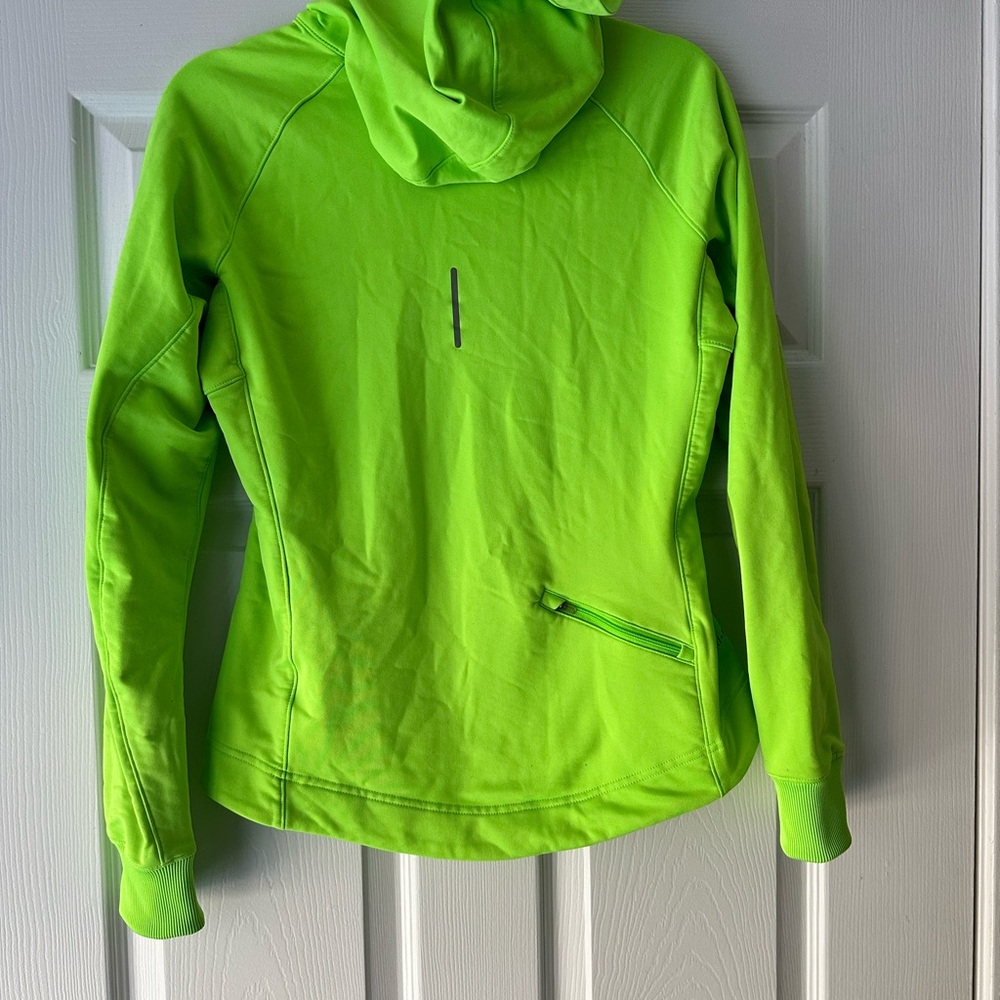 Nike Women’s Fluorescent Green Hoodie size M - Picture 6 of 9